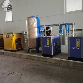 LẮP ĐẶT HỆ THỐNG MÁY  NÉN KHÍ BIẾN TẦN VĨNH TỪ 20HP/15KW
