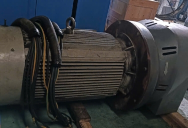 ĐẠI TU BỘ TRỤC VÍT VÀ MOTOR 250Kw