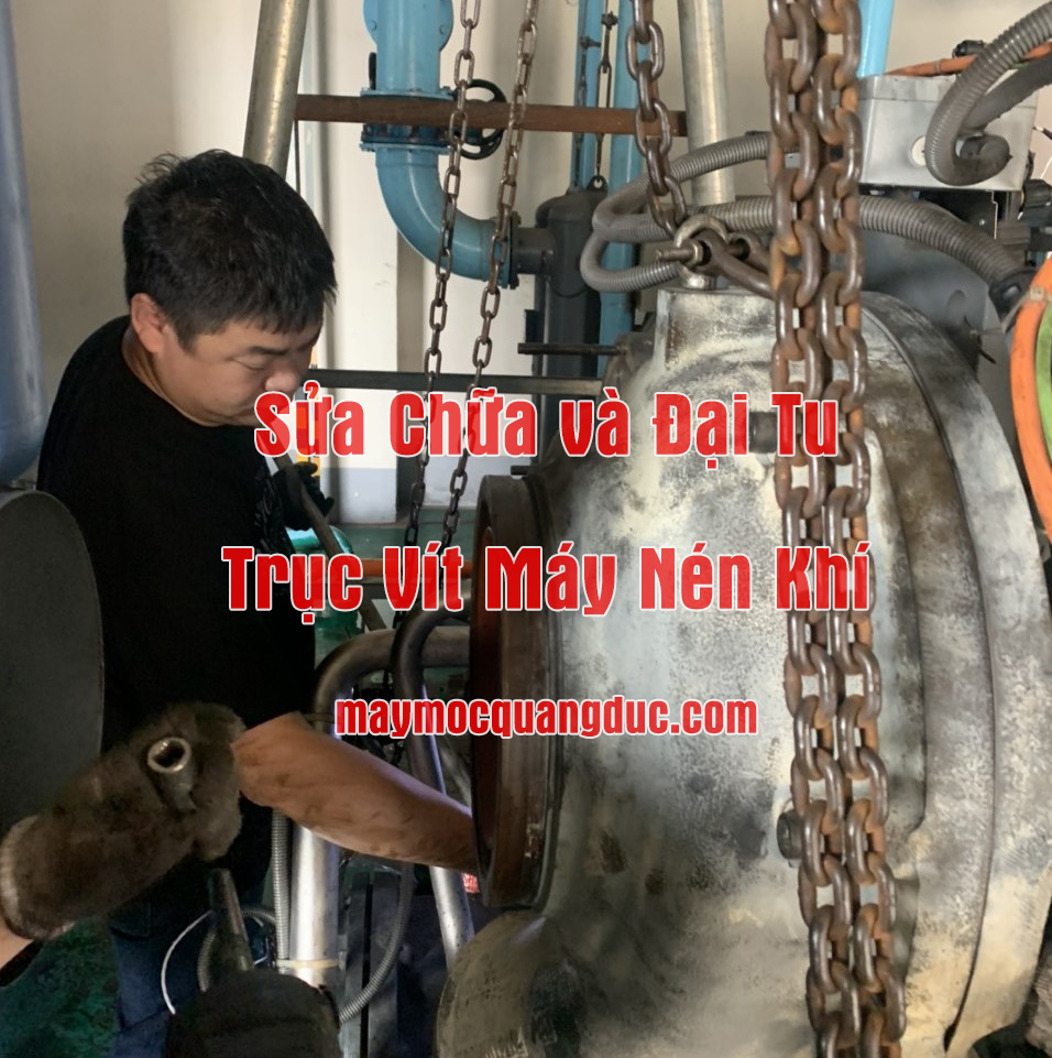 Sửa Chữa và Đại Tu Trục Vít Máy Nén Khí